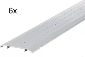 68338 M-d Building Products 6 Pcs Threshold 72 Inch X5 X0.5 Aluminum Flat-profile Metal