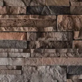 M-rock 811216010093 Traditional 2.5 To 5 Inch X 8 In 14 Glenvar Dry Stack Stone Concrete