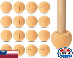 B0cg9bq257 Macarrie 24 Precut Tennis Balls For Furniture Legs Chairs Desks - Floor Protection