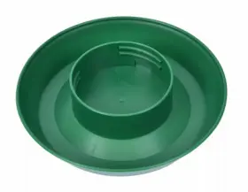 1030596 Manna Pro Products Llc 6 Pack Chick Fount Base Waterer Screw-on Green 1- Quart