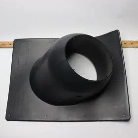 Manning Building Products 700999874933 Vent Boot Pvc Black - Base Portion Only
