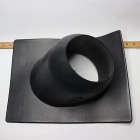 Manning Building Products 850986003089 Vent Boot Pvc Black - Base Portion Only