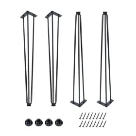 B0dxfqqy4j Manyihome 28inch Hairpin Table Legs Black Set Of 4 Desk Legs900lbs Load