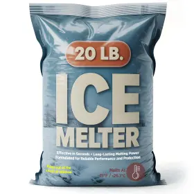 Concrete-20 Maple99 8018-2026 Ice Melt Safer For Lb Bag Crusher Blend Snow Salt Sal