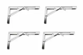 Mc79951015-4 Marine City Boat Stainless-steel Table Bracket -short Release Arm 12 Inches 330lb 4 Pcs