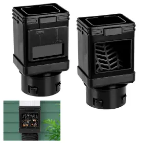 Luoshuiguan0322 Markbit Downspout Filter Leaf Gutter Guard Sc