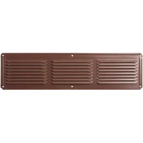 Eac16x4br-36 Master Flow 16 Inch X 4 Aluminum Under Eave Soffit Vent In Brown Carton Of 36