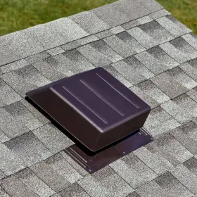 Ir65br-6 Master Flow Static Roof Vent 18 Inch Weather Resistant Resin Brown Carton Of 6