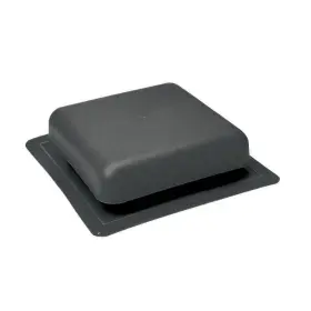 Rt65ww-10 Master Flow 60 Sq. Inch Nfa Weatherwood Resin Square-top Roof Louver Static Vent Carton Of