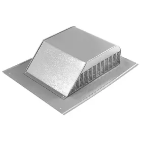 Ssb960a-8 Master Flow 60 Sq. Inch Nfa Aluminum Slant Back Roof Louver Static Vent In Mill Carton Of 8
