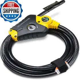 8413kacbl6 Master Lock B000vxfej8 Masterlock 0464 Python Adjustable Locking Cable Ka