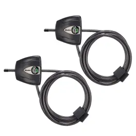B0blqh3wp5 Master Lock Python Steel Cable 2-pack Heavy Duty Anti-theft Trail Cameras