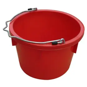 8-qts Master Rancher Mr8qp/ub-red Utility Bucket Red Resin 8-qts. -
