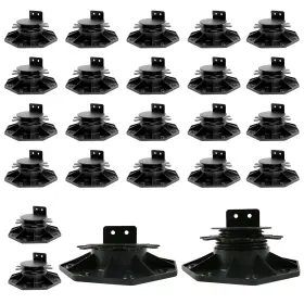 Materials Ds02 24pack Adjustable Deck Support Pedestal Plastic Foundation Base