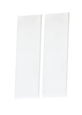 53623wt Maxim 53623 Pack Of 2 Blank Panels To Display Home Address - White