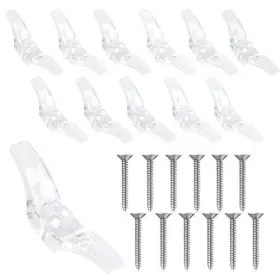 Dy1639-ly Maxqzin 12pcs Cord Cleats For Blinds Blind Holder Plastic Transparent