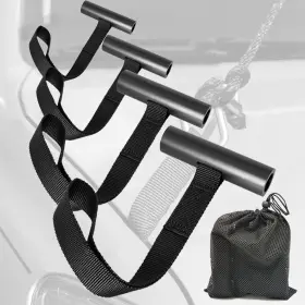 Hwpj06 Mayehay Quick Hood Loops 12 Inch Kayak Straps Canoe Tie Down Trunk