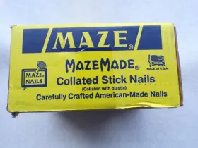C-xss16 Maze 15 Lbs 304 Stainless Steel 3-1/2-inch 3.5 Inch Nails - Ring Shank Stick Af