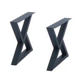 Mbqq B07tkm4253 2 Pcs Furniture Legs Rustic Decory Triangle Shape Table Legsheavy Duty