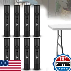 Meemeng B0cwmwjv52 2 Heights Folding Table Leg Extendersheavy Duty