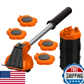B08nwfz7jj Mega Maxx Heavy Duty Furniture Lifter With 4 Sliders For Easy Mo