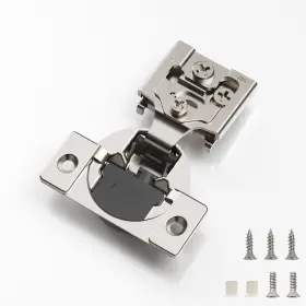 Meicciplus 714455921192 Soft Close Cabinet Hinges 30 Pack 1/2 Inch Overlay Concealed Hinge For Kitc