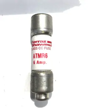 L216762 Mersen Italia S.p.a. Atmr6 Fuses 10x38 6a Fast Cl Cc 600vac Gg