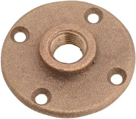 38151-12 Metal Brass Floor Flange 3/4 Inch