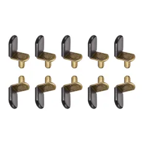 L0.39 Metallixity 746453187621 20pack D 0.24 Inch X L-shelf Support Peg Bronze