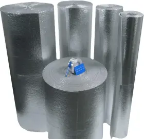 Miami Wholesale 822943889036 Car Insulation Kit - 4ft X 12.5ft Roll 50 Sqft Sound Deadener And Heat Barrier
