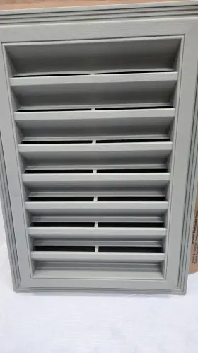 Mid-america 080192149800 Gable Vent Vinyl Rectangular 12 Inch X18 Sage #151