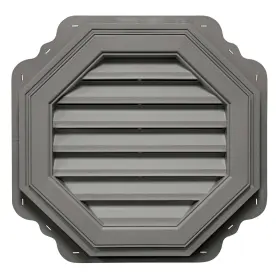 400018117 Mid-america Octagon Vinyl Gable Vents
