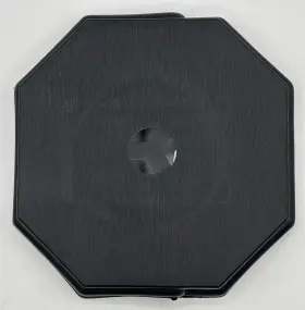 M00031504002 Mid America 6 3/4 Inch W X H Surfacemaster Surface Block 002 - Black 10 Pack