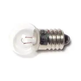 65692 Midwest Fastener #502 Clear Glass Miniature Light Bulbs 5pk
