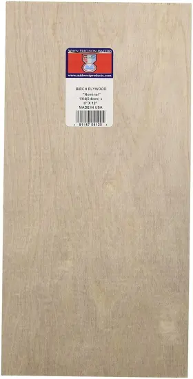 B000bqur60 Midwest Products 5120 Birch Plywood 1/64 X 6 12-inch