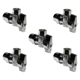 4ap1238-5 Miiflex Heavy Duty 1/2 Inch Cpvc Slip Inlet X 3/8 Od Compression Outlet Chrome Pla