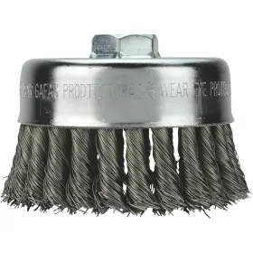 48-52-1350 Milwaukee Tool 4-inch Hyperwire Knot Wire Cup Brush In Carbon Steel