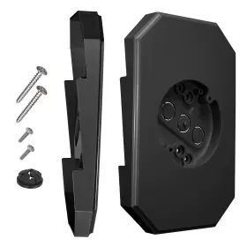 Minsn Pty 717044024885 Vinyl Siding Mounting Blocks Perfect Fit Built-in Electrical Box Black
