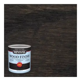 108500000 Minwax Wood Finish Water-based Semi-transparent True Black
