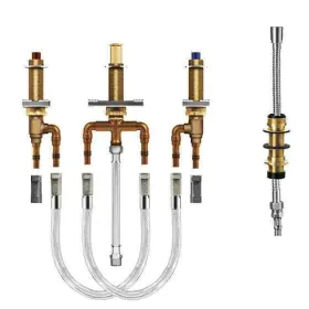 9793 Moen Two-handle Roman Tub Adjustable Valve With Shower Diverter 1/2-inch