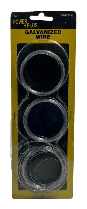 Momentum Brands 898956321498 Wire Thin Galvanized Jobs Around The House School Projects
