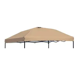 Moqi-1101-2 Moqi 10x10 Canopy Replacement Top Cover With 2 Air Vents Silver Coated Water