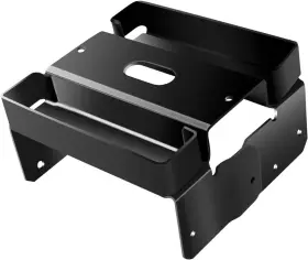 B07zk8y4f4 Mount-it 10 Pcs 4x4 Black Galvanized Post Base Steel