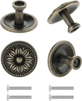 Lzscqva8 Mozeat Lens 573299 2 4 Pack Vintage Dresser Pulls And Knobs Bronze Drawer