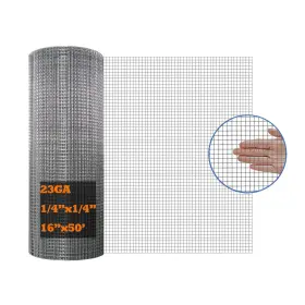 B0cjbyn167 Mtb Garden Galvanized Hardware Cloth 16in X 50ft - 1/4 Inch Mesh 23ga After Welding