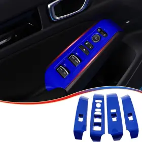 Mu113 Muxee 11th Gen Civic Window Control Panel Door Armrest Cover Lock Switch For H