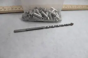 Muzata 602430565380 50-pk Protective Protector Sleeves Grommet Stainless Steel Drill Bit