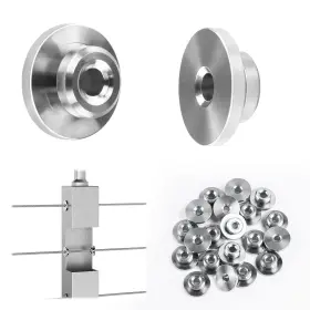 Mzz968 Muzata 40 Pack 1/8 Inch Level Wheel Cable Railing Grommets Only For 40p Silver