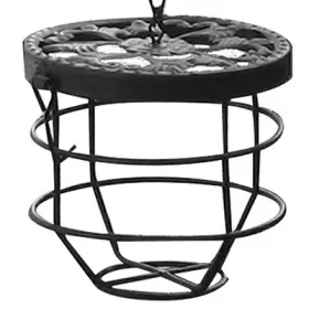 My Healthy Hen 850022797071 Wire Treat Basket 6- Inch -6 Ball