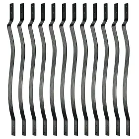 Abgf32-b Myard 32-1/4 Inches Grooved Aluminum 32.25 Inch Qty 50 Baroque Curve